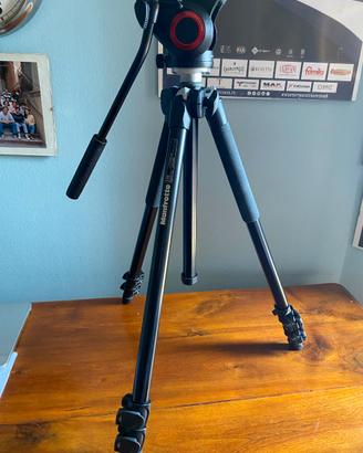 TREPPIEDE E TESTA VIDEO  MANFROTTO