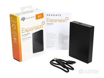 Hard disk esterno 4tb seagate nuovo sigillato