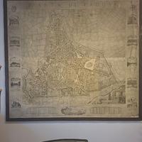 QUADRO STAMPA PIANTA DI PADOVA