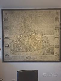 QUADRO STAMPA PIANTA DI PADOVA