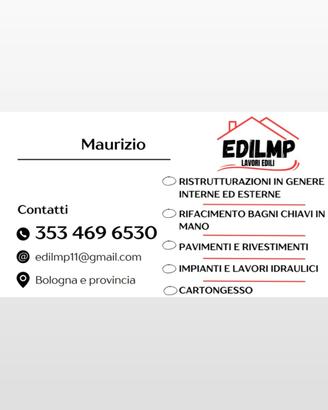 Impresa edile Muratore Idraulico