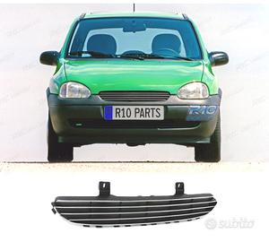 GRIGLIA OPEL CORSA B 96-00 NERO CROMATO