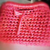 *Borsa Clutch Fatta a Mano all'Uncinetto*