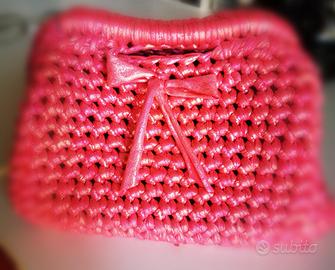 *Borsa Clutch Fatta a Mano all'Uncinetto*