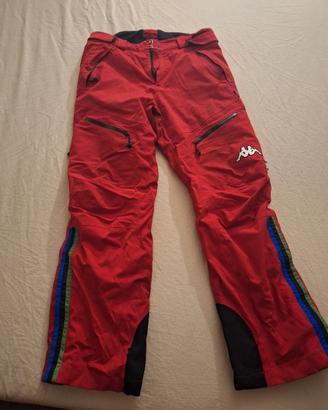 pantaloni sci Kappa scuola sci sestriere