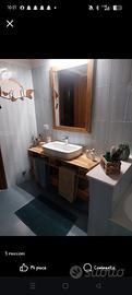 mobili bagno fatti a mano