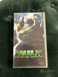 hulk videocassetta vhs