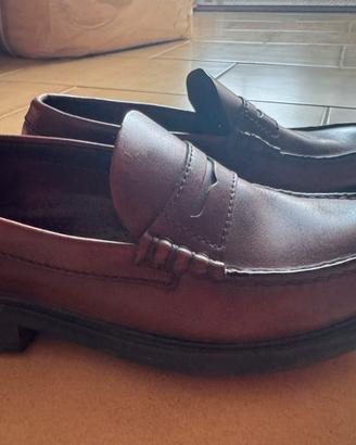 Mocassino uomo marrone