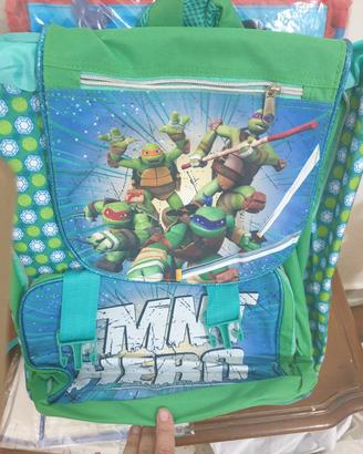 zaino scuola tartarughe ninja