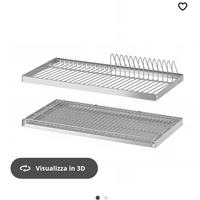 UTRUSTA scolapiatti per pensile 60x35 cm