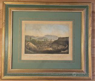 Stampa Antica Pompei - Cuciniello - Bianchi