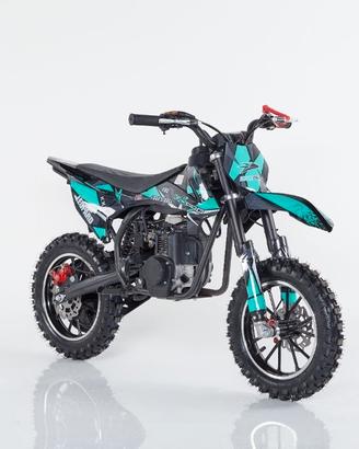 mini cross 50cc 4t leopard avviamento easy start