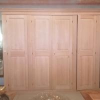 Armadio 4 ante in legno vero