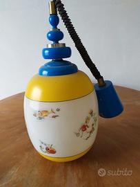 lampadario anni 70 