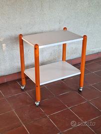 Carrello portavivande/tavolino vintage anni 70