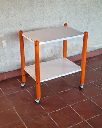 Carrello portavivande/tavolino vintage anni 70