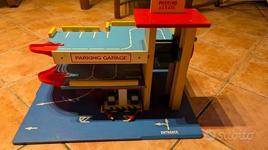 Garage macchinine legno