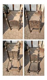 Sedie Antiche Afgane + Tappeto