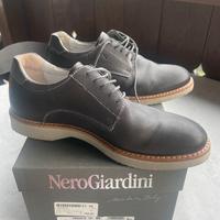 Scarpe uomo nero girdini