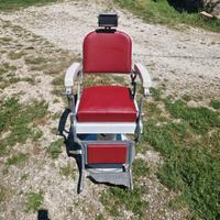 poltrona barbiere vintage anni 60