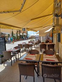 Ristorante nel corso di Castiglione della Pescaia