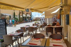 Ristorante nel corso di Castiglione della Pescaia