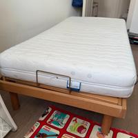 Letto motorizzato 200x90 con materasso in myform