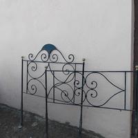 Letto in ferro battuto  inizi 900 originale