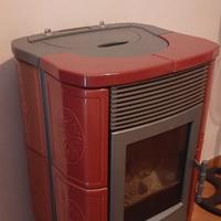 EDILKAMIN STUFA PELLET  Riv. ceramica COME  NUOVA