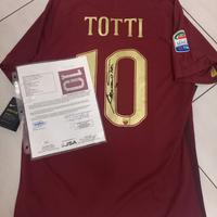 Maglia as roma Francesco Totti derby SPQR COA-R