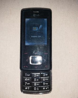 Telefono LG K800 + caricatore 