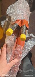 tubo xsolare termico in acciaio e cavi per sonda