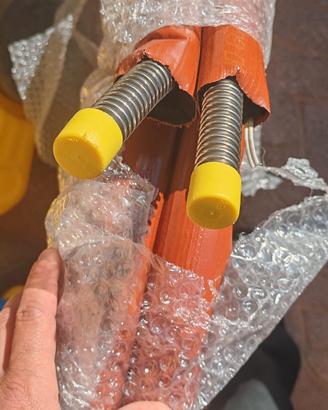 tubo xsolare termico in acciaio e cavi per sonda
