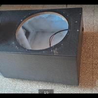 box subwoofer 38  x ford fiesta titanium e altro