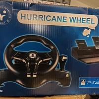 Volante e pedaliera PS4-PS3 con scatola