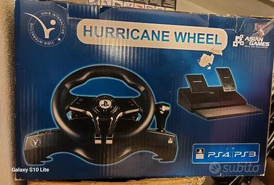 Volante e pedaliera PS4-PS3 con scatola