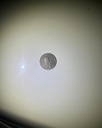 Moneta antica 5 Franchi Svizzeri 1931 in argento
