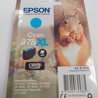 Cartuccia inchiostro stampante Epson CYAN 378XL 