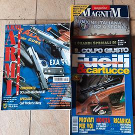 Riviste di armi "Armi e tiro" - "Diana Armi " ecc.