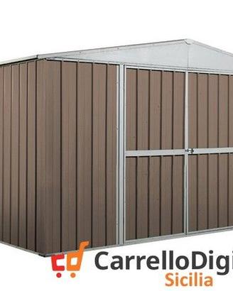 Box in lamiera di Acciaio 360x260cm 9mq tortora