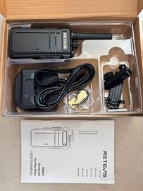 Set 4 Walkie Talkie Retevis RB637 Bluetooth nuovi