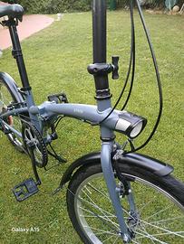 Bici pieghevole BTWIN 120 grigia