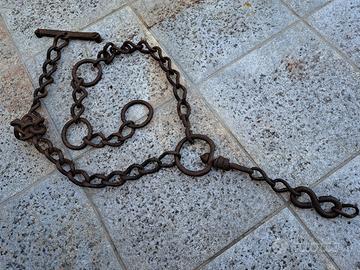 catena in ferro battuto