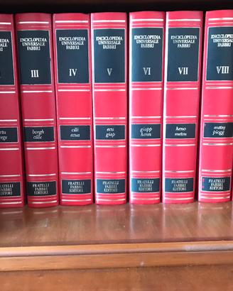Enciclopedia Universale Fabbri anni 80