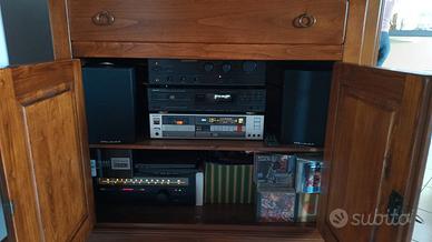 impianto hifi vintage  completo  Pioneer + denon +
