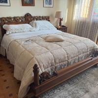 Elegante camera da letto vintage anni 70