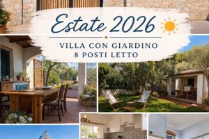 Villa Isola delle Femmine (PA) fino a 8 posti