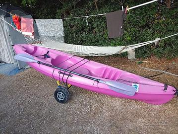 Canoa in polietilene Sit on top