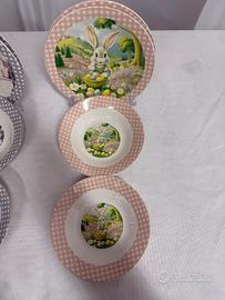 Set 12 piatti Porcella Linea Pasqua 