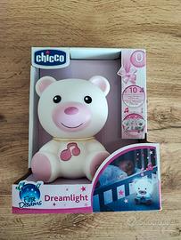 NUOVO Chicco Luce notturna orsetto DreamLight rosa